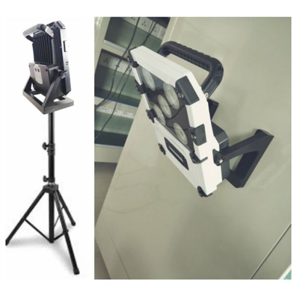 100W COB 5000 Lumens Magnetic Led Light Rechargeable Mounted By Tripod