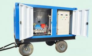 China Water Blasting Machine High Pressure Cleaner Water Jetting Washing Machine on sale