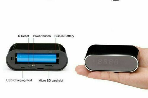 The Best Quality Wireless WIFI Camera Clock 1080P Z10 Mini Camera Time Alarm Watch P2P IP/AP Made In China