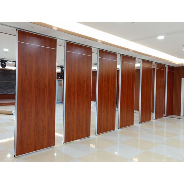 38-45db Soundproof Sliding Folding Wall Partition Wooden Dividing Wall