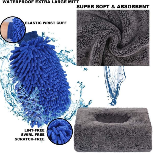 OEM Microfibre Car Detailing Brush Care Kit