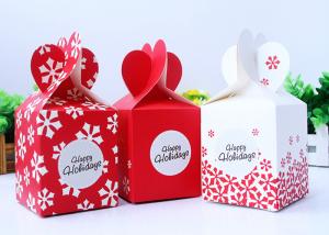 Wholesale Especial Shape Printed Presentation Boxes , Apple Gift Box For Christmas Eve from china suppliers