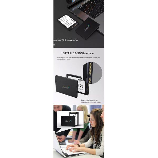 80K IOPS Random Read Speed 2.5 Inch SATA3 SSD 450-550MB/S Read Speed