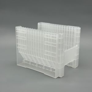 Transparent PP Wafer Shipping Cassette 16PCS for Semiconductor Wafer Transport