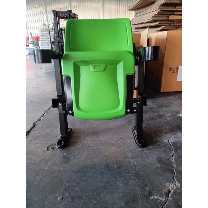 Portable Telescopic Bleacher Seat with Durable HDPE Material and Customizable Options for Stadiums and Arenas