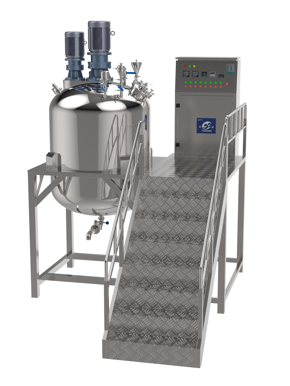 Wholesale SUS316L Chemical Liquid Detergent Mixer liquid Soap Making Machine from china suppliers