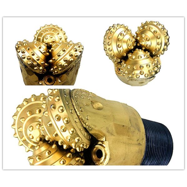 Antiwear High Efficient Roller Cone Drill Bits Fast Drilling Rate Long Bearing Life