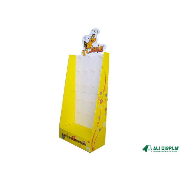 50cm Glossy Pop Up Display Rack LCD PSD Corrugated Display Stands