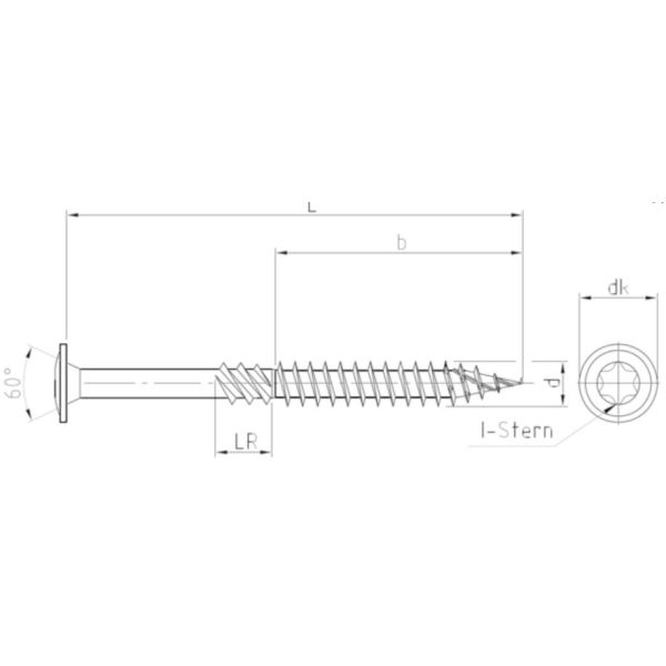 Type 17 Wafer Star Head Self Tapping Screws For Mdf Board Treated Wood