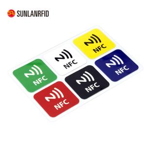 Wholesale 13.56MHz Custom Printed Rewritable RFID NFC Tag Label Sticker (SL-1002) from china suppliers