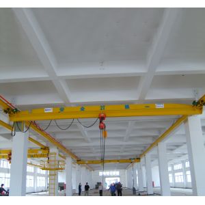 Single Beam Inversion Hanging Overhead Crane 30m Lifting
