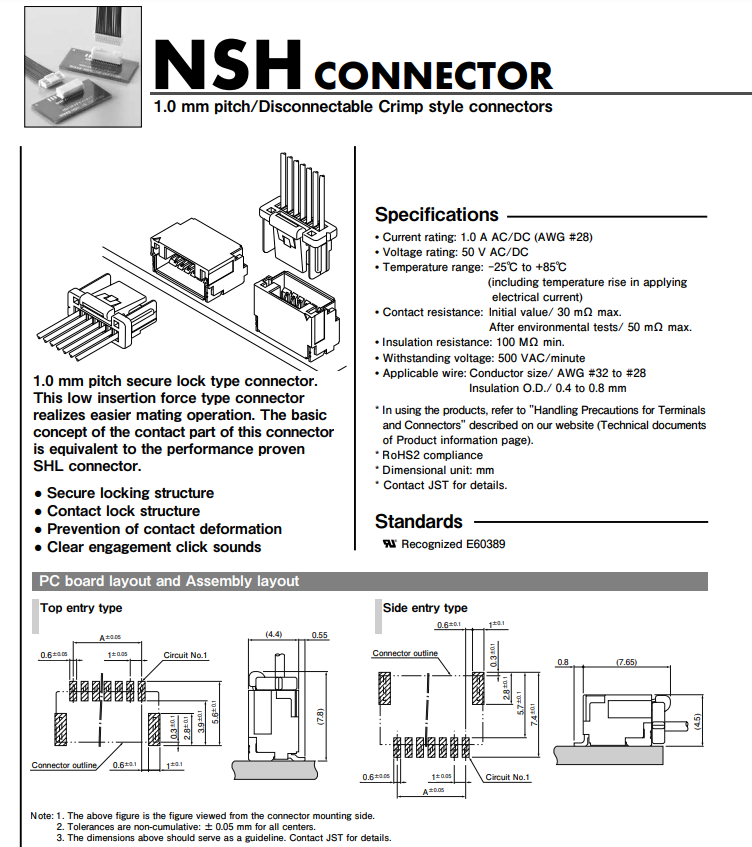 SM02B-NSHSS-TB(LF)(SN) Connector Header Surface Mount Right Angle 2 position