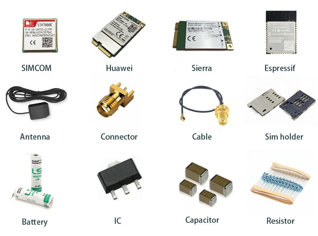 Original Small size 4g LTE Cat1 SIMCOM Module A7670C A7670G A7670E