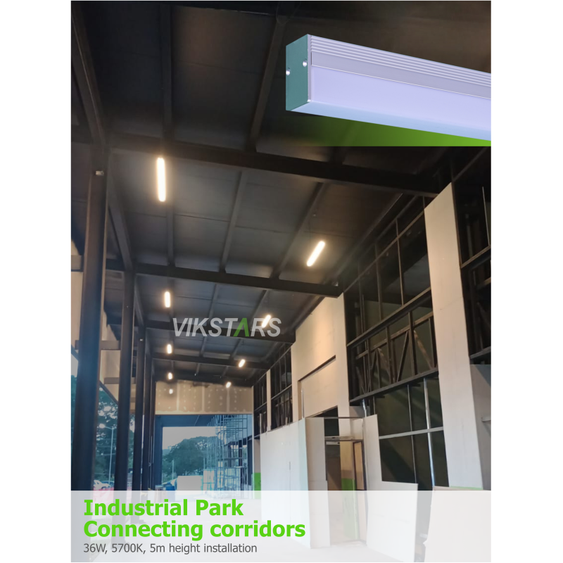 36W LED Linear Lights With 3000k 4000k 6000k Switchable For Wholesale Project Commercial Lighting
