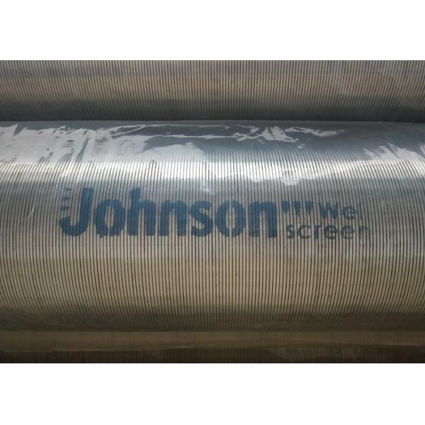 Customized 20-200 Micron Johnson Wedge Wire Screens Stainless Steel
