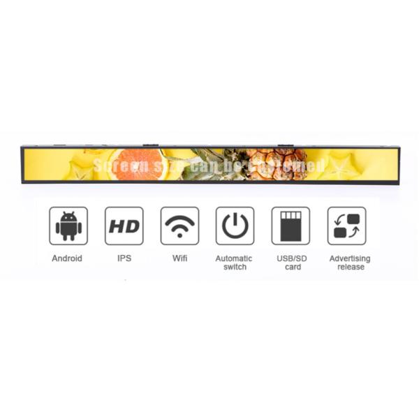High Resolution LCD Widescreen Monitor Stretched High Level Of Integration