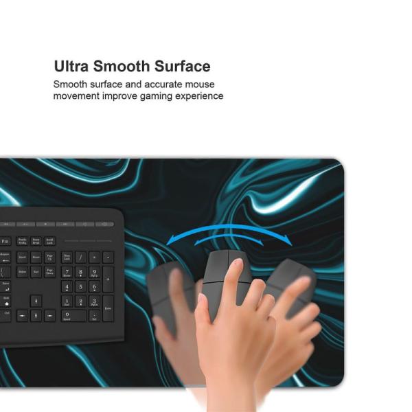 Basic Gaming Mouse Pad with Customized Comfortable Pattern Sublimation Printing and Logo