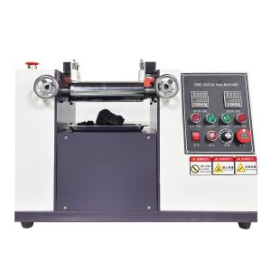 Wholesale Desktop Rubber Two Roll Open Mill For Rubber 0.3kg Mixing Capacity from china suppliers