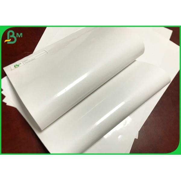 90GSM thick C1S Mirror Cast Coated White Paper Rolls for Labels material