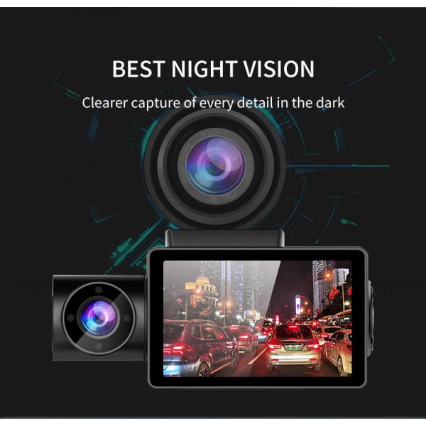 WDR 4K Dash Camera Loop Recording Smart Mini Carcam WiFi APP Control
