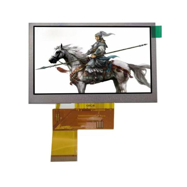 4.3 Inch 800*480 High Definition LCD Screen IPS Full Viewing Angle Brightness 1000 For Fish Finder.