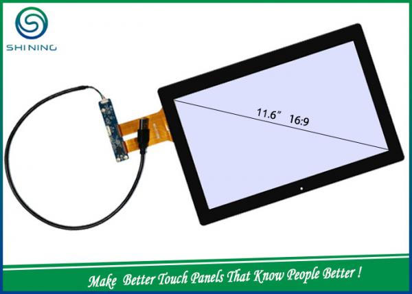 Quality 2 Layers Projected Capacitive Industrial Touch Screen With Cover Glass / Sensor for sale