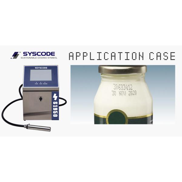 4 lines Industrial Inkjet Coding Printer Customization For Beverages Syscode