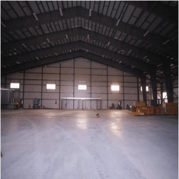 Large Span Steel Structure Aircraft Hangar Construction Fast Install Customized