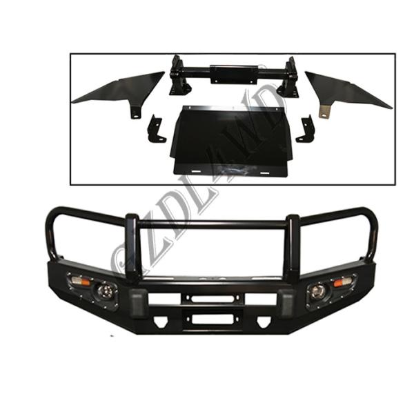 Steel Material Front Bumper Guard For Toyota Prado Fj150 2018 2019