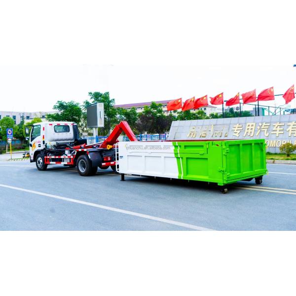 Roll Off Diesel/gasoline Type Remote Control Waste Truck Garbage Cleaning Vehicle Hook Lift Product To Malaysia with Features