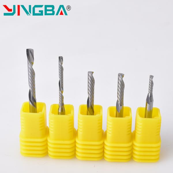 CNC Router Bits Factory Direct Price Woodworking Tools Pre Spiral Head Left-Handed Single Flute Milling Cutter