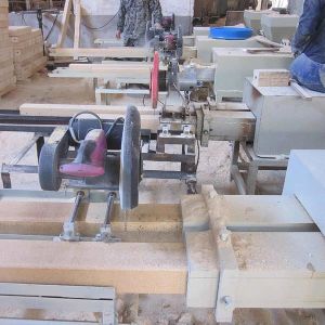 Sawdust Pallet Block Machine With Automatic Pallet Block Cutter
