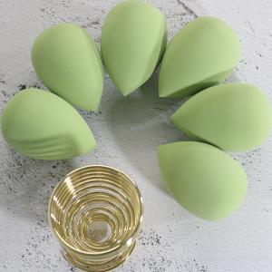 Wholesale New Green Girl Makeup Sponge Puff Egg Face Concealer Cosmetic Powder Make Up Blender Sponge Tools DX75 from china suppliers