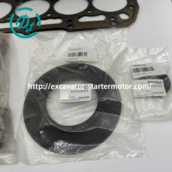 EexcavaStart Perkins 404D-22 403D-22 Engine Piston Kit & Ring Set