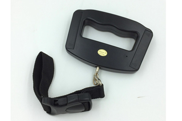 Modern Design Portable Weighing Scale For Luggage , Black Color Digital Suitcase Scales