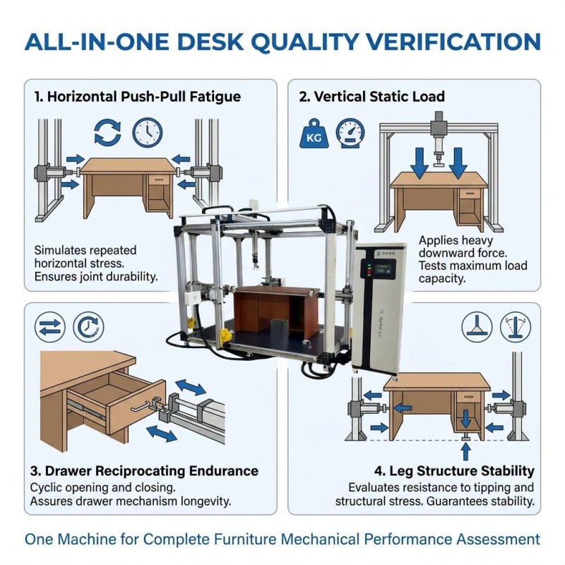 Factory Price Mattress Hardness Grade Evaluation Machine Supporting ISO Standard Furniture Lab Solution
