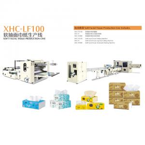 China 0-100m/Min Facial Tissue Making Machine With Folding Size 200mm on sale