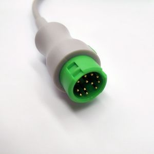 Patient Monitor TPU Snap Connector ECG Electrode Leadwires