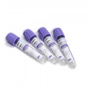China CE Mark Lavender Top EDTA Tube 8ml-10ml Edta K3 Blood Collection Tubes on sale