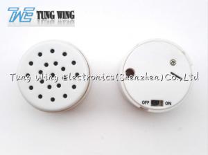 China Round voice recording module - push butt , 20 second sound recorder module on sale