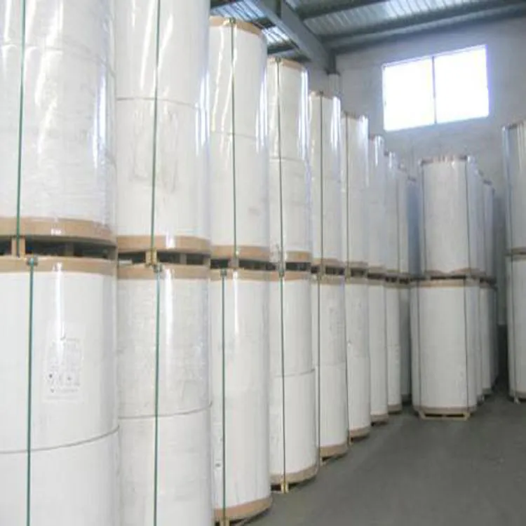 Smooth Surface White Cardboard for Offset Printing Brand Logos