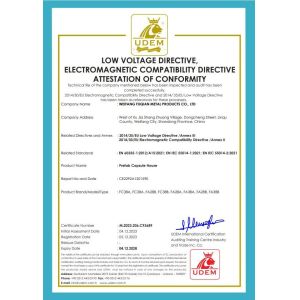 Weifang Fuqian Metal Products Co., Ltd Certifications