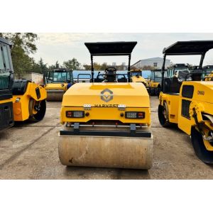 6 Ton Double Drum Vibratory Road Roller LTC206 With 36.8kW Engine For Sale
