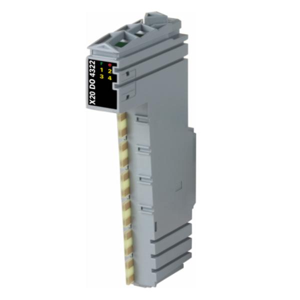 X20 DO 4322 B & R 4 digital outputs 24 VDC for 3-wire connection