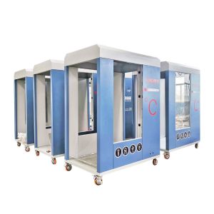 Intelligent Mobile Thermometry Disinfection Channel For Public Places