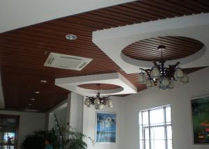 Wholesale Recyclable UPVC Wall Panels , Wood Plastic Composite Ceiling Tile from china suppliers