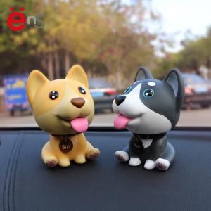 China ODM OEM Bobble Head Dog , Dolls For Car Dashboard Non phthalate pvc Material on sale