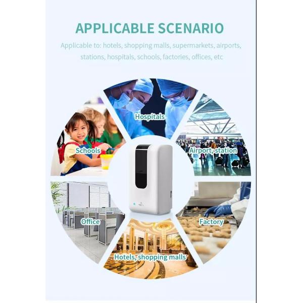Office School Table Stand ABS Automatic Touchless Soap Dispenser