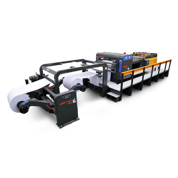 CHM Series Paper Sheeter Machine 1400mm - 1900mm High Speed Paper Sheeter