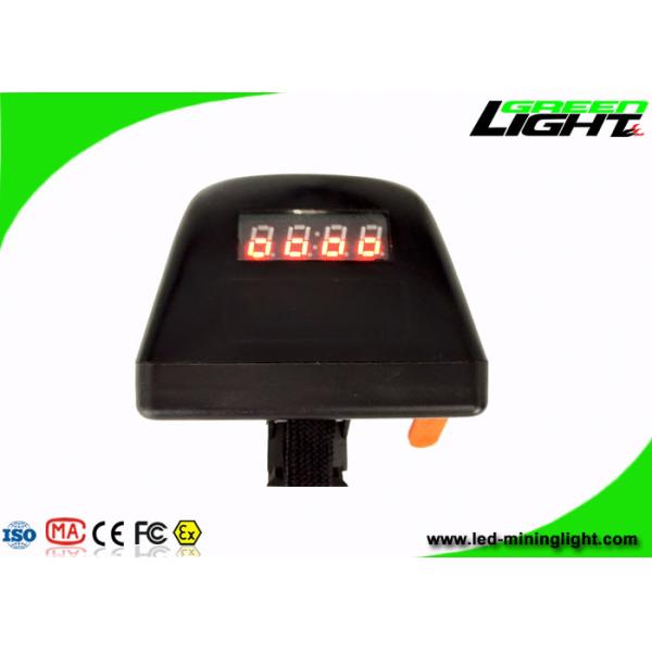 Digital Mining Hard Hat Lights IP68 8000lux Wireless Portable PC Body Material